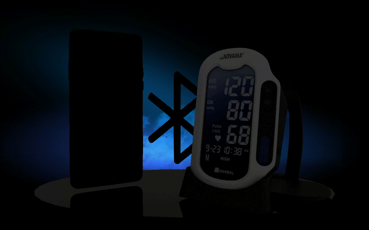 karos vérnyomásmérő Bluetooth funkcióval
